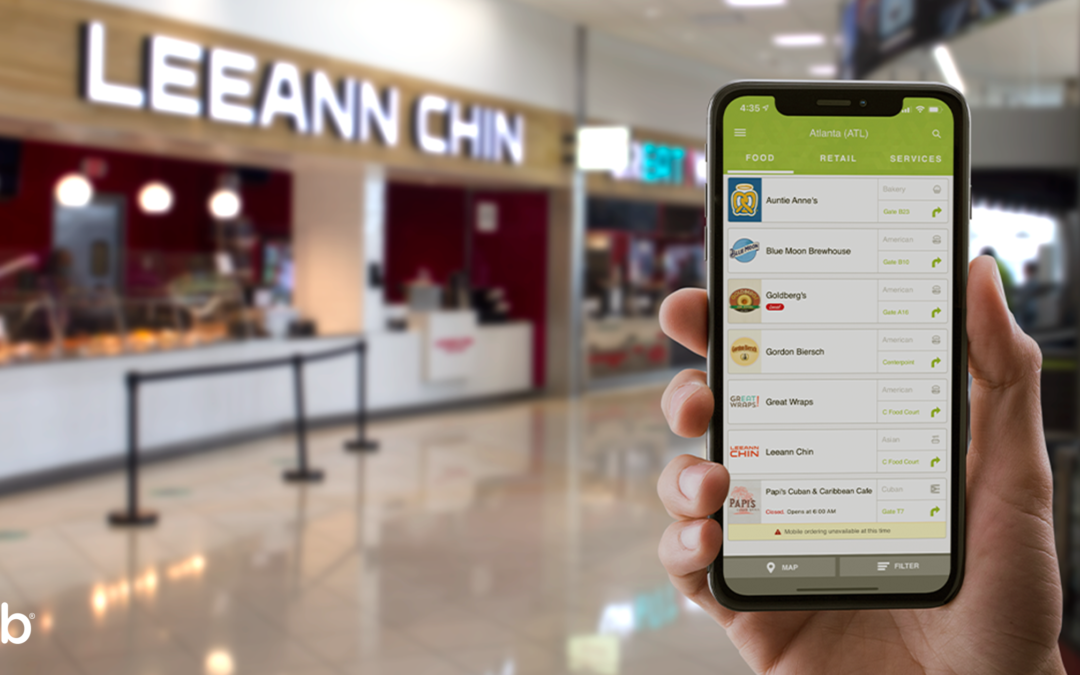 Mobile Ordering at ATL Foodcourt