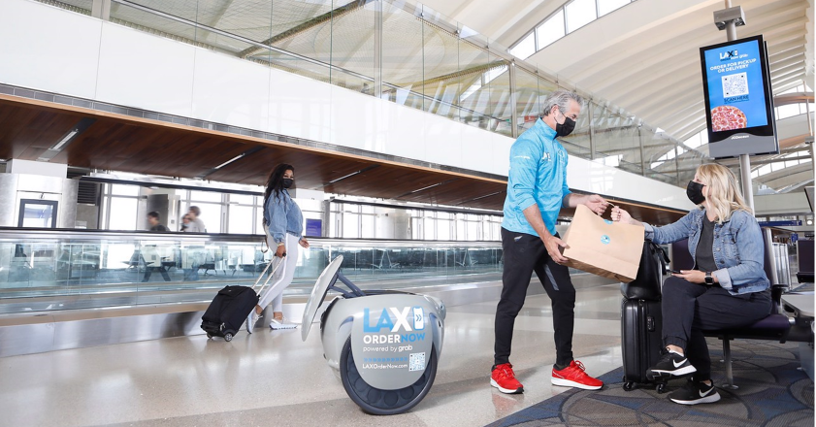 LAX launches NomNom, robot ambassador for LAX Order Now powered by Servy’s Grab Airport Marketplace